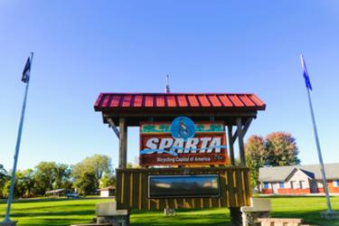 Sparta WI Sign 