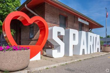 Sparta WI - Sign 
