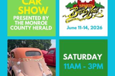 SPARTA BUTTERFEST CAR SHOW 2026