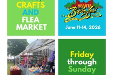 SPARTA BUTTERFEST FLEA MARKET 2026