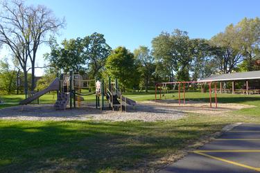 Evans Bossard Park with Playground - near Shelter #1 