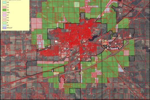 Extraterritorial Zoning Map 