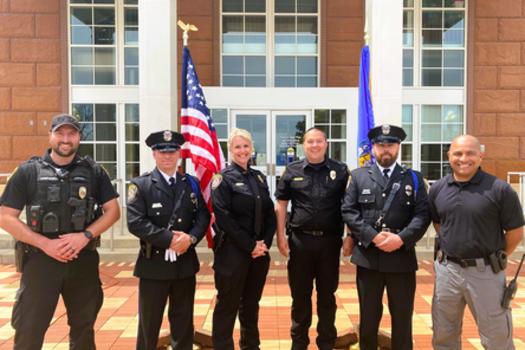 Police Department Picture at Court House 